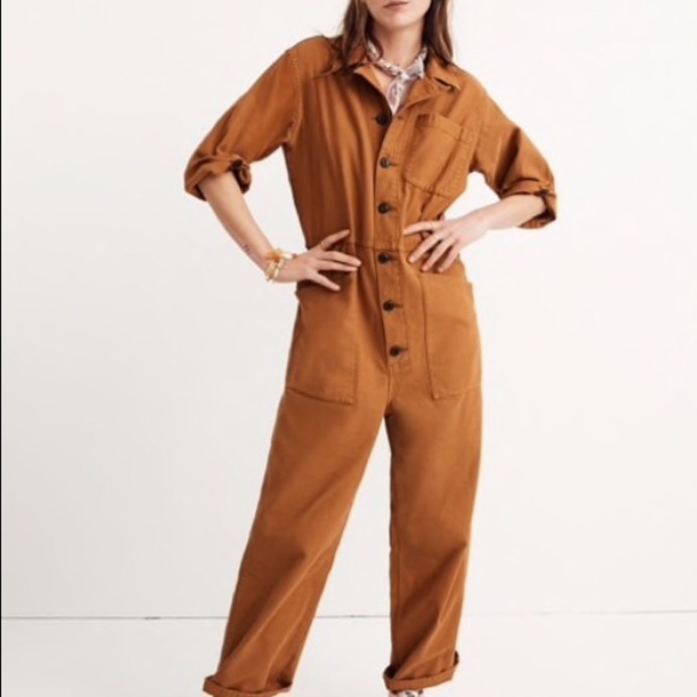 Madewell X As Ever Short-Sleeve Coveralls